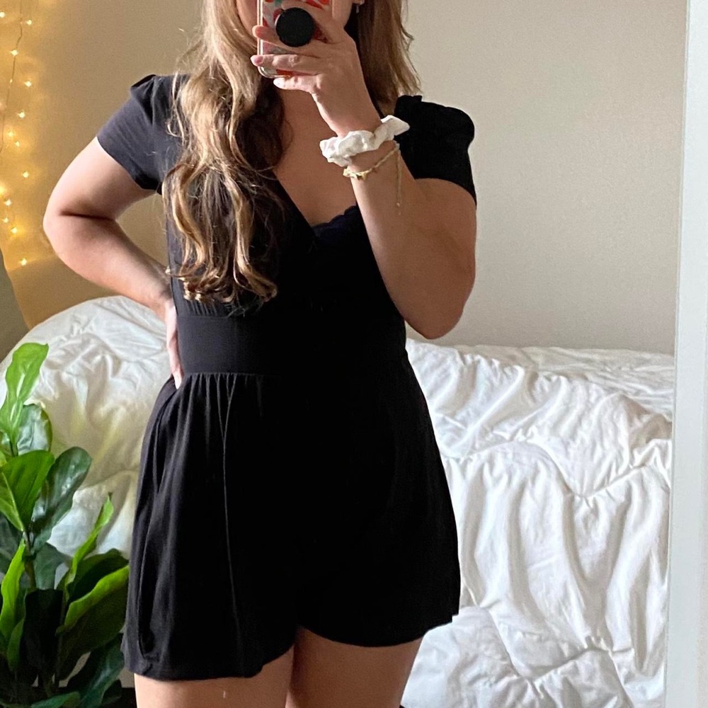 H&M Black Romper, Size Small